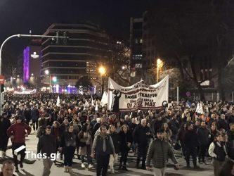συγκέντρωση για τα Τέμπη Θεσσαλονίκη