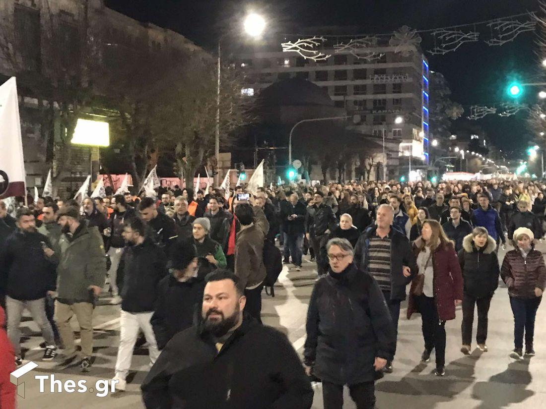συγκέντρωση για τα Τέμπη Θεσσαλονίκη