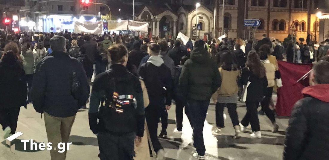 Τέμπη πορεία