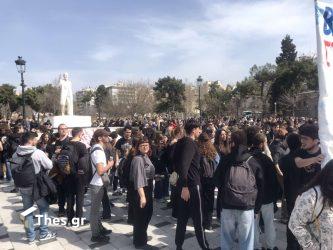 Θεσσαλονίκη πορεία Τέμπη