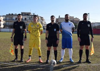 Οι διαιτητές και οι αρχηγοί (Γαβριήλ Τσολακίδης, Ερωτόκριτος Νταμαρλής)