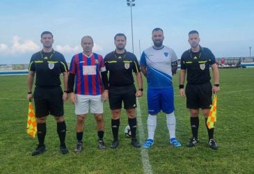 Οι διαιτητές και οι αρχηγοί (Σωτήρης Κωνσταντινίδης, Ερωτόκριτος Νταμαρλής)