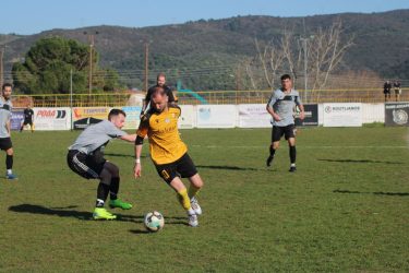 Στιγμιότυπο από τον ημιτελικό κυπέλλου