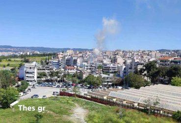 φωτιά Θεσσαλονίκη Πολίχνη