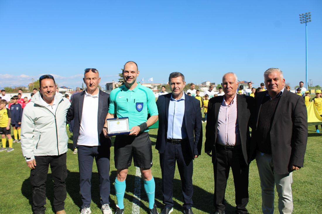 Η βράβευση του Γιώργου Χριστάκογλου
