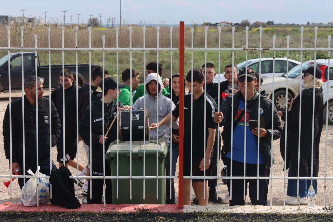 Οι φίλαθλοι του Αιγέα ταξίδεψαν από το Πευκοχώρι στις Καλύβες