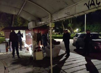 Θεσσαλονίκη: Επιχείρηση των Αρχών για την εκκένωση κατειλημμένων δημόσιων χώρων (ΦΩΤΟ)