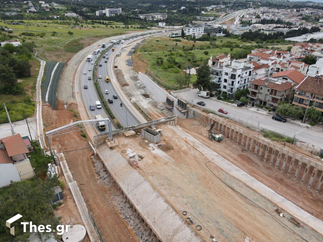 εργασίες Flyover Περιφερειακός Θεσσαλονίκης Τούνελ Τούμπας Κωνσταντινουπολίτικα