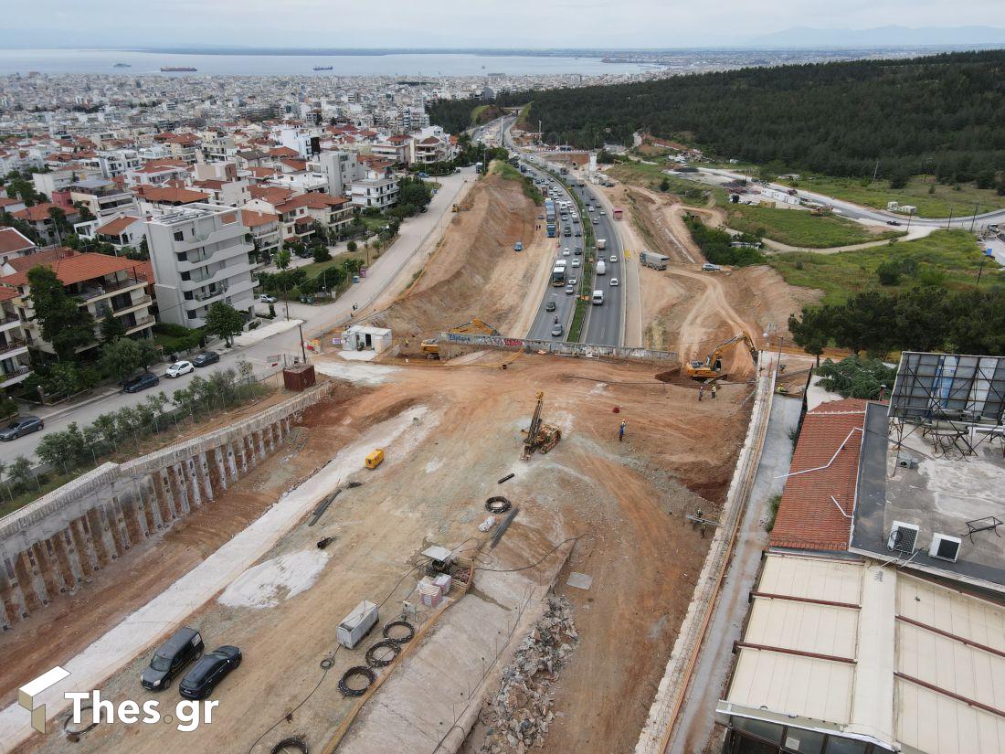 εργασίες Flyover Περιφερειακός Θεσσαλονίκης Τούνελ Τούμπας Κωνσταντινουπολίτικα