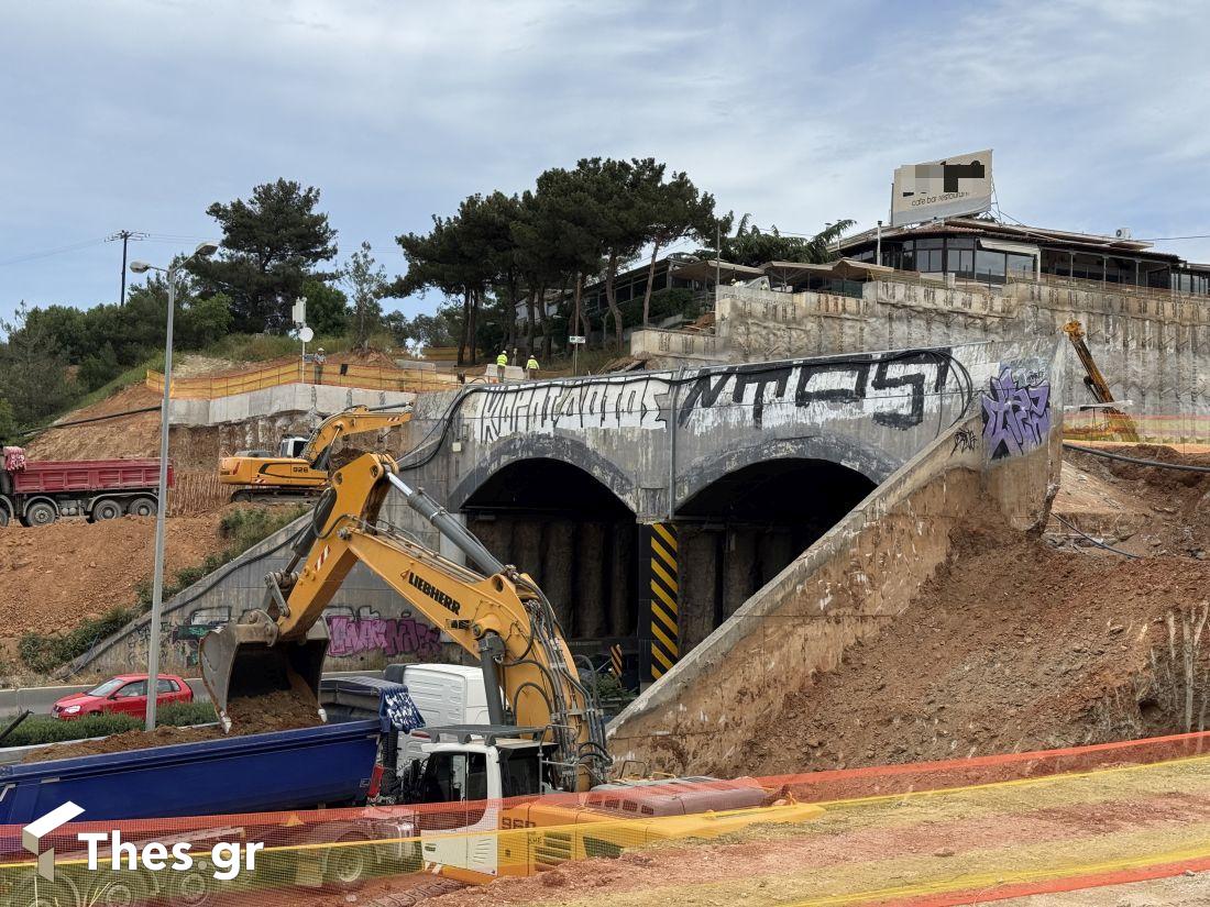 εργασίες Flyover Περιφερειακός Θεσσαλονίκης Τούνελ Τούμπας Κωνσταντινουπολίτικα