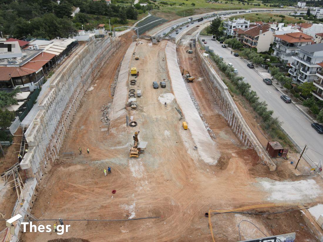 εργασίες Flyover Περιφερειακός Θεσσαλονίκης Τούνελ Τούμπας Κωνσταντινουπολίτικα