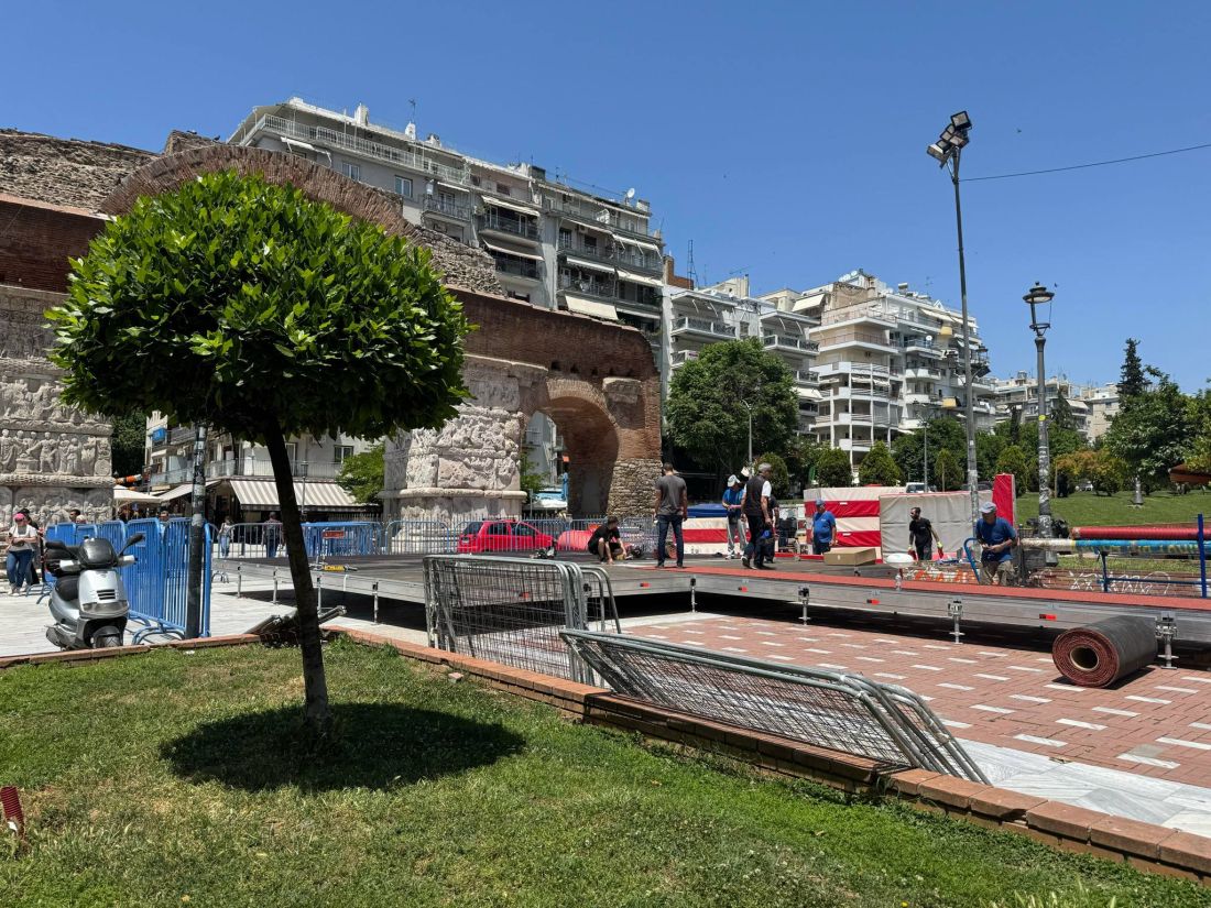 FLY IN SKG SKY αγώνες Καμάρα Θεσσαλονίκη εργασίες