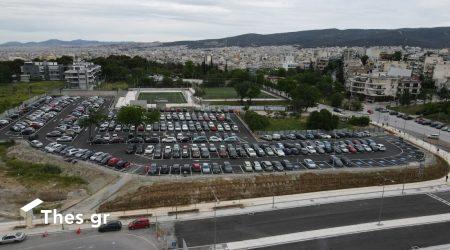 πάρκινγκ Μετρό Νέα Ελβετία drone