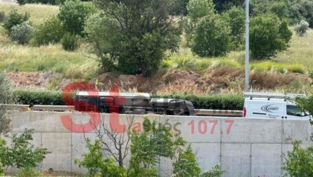 Θεσσαλονίκη νταλίκα τροχαίο