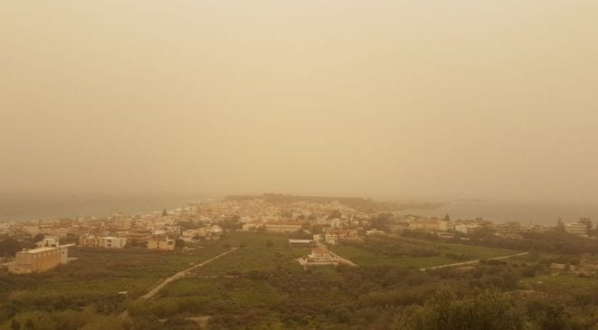 Αφρικάνικη σκόνη θα καλύψει την Ελλάδα