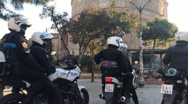 Θεσσαλονίκη: Επτά συλλήψεις στην περιοχή της Ροτόντας