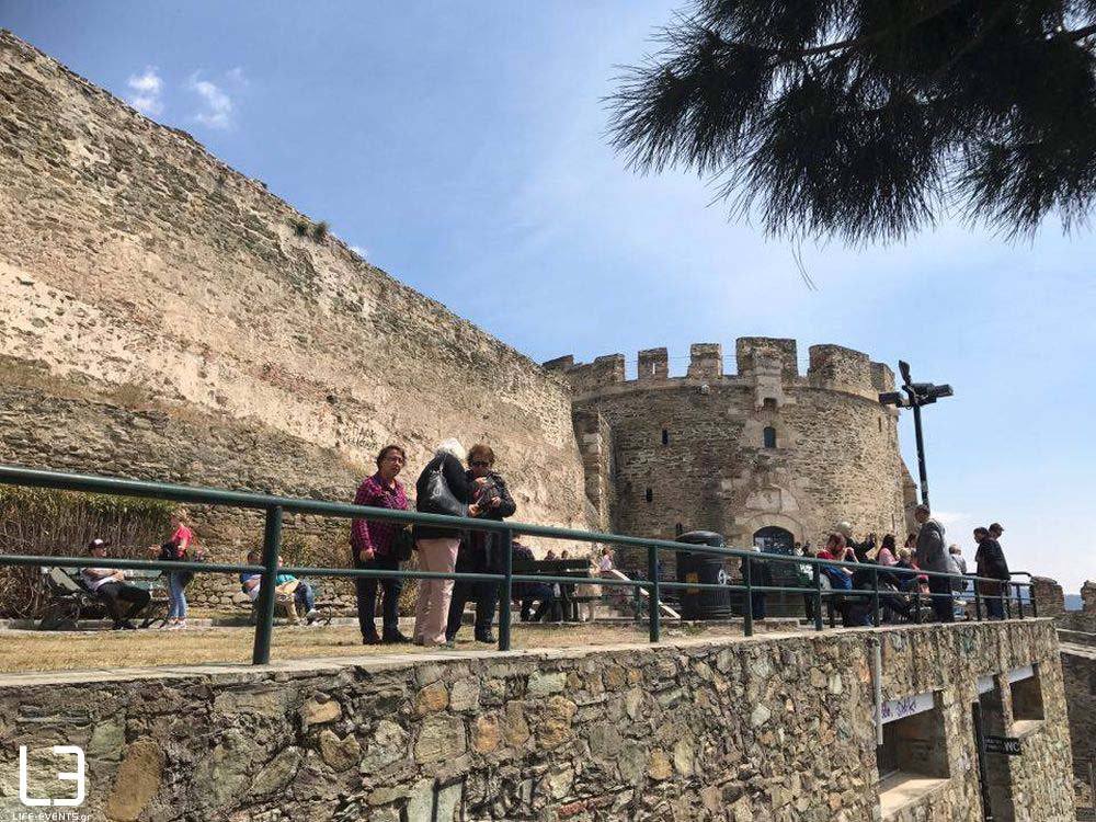 Πύργος Τριγωνίου Κάστρα Ανω Πόλη Θεσσαλονίκη 