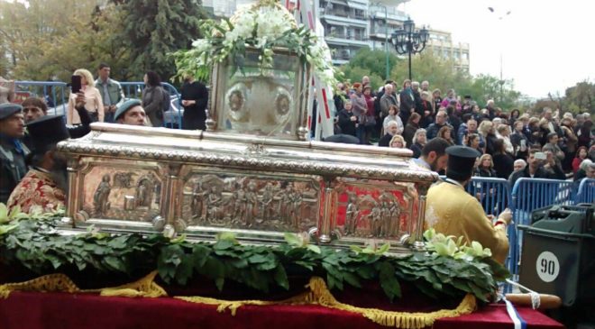 Το θαύμα της μυρόβλυσης στον Αγιο Δημήτριο Θεσσαλονίκης το 1987