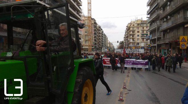Θεσσαλονίκη: Συλλαλητήριο αγροτών σήμερα στο κέντρο της πόλης