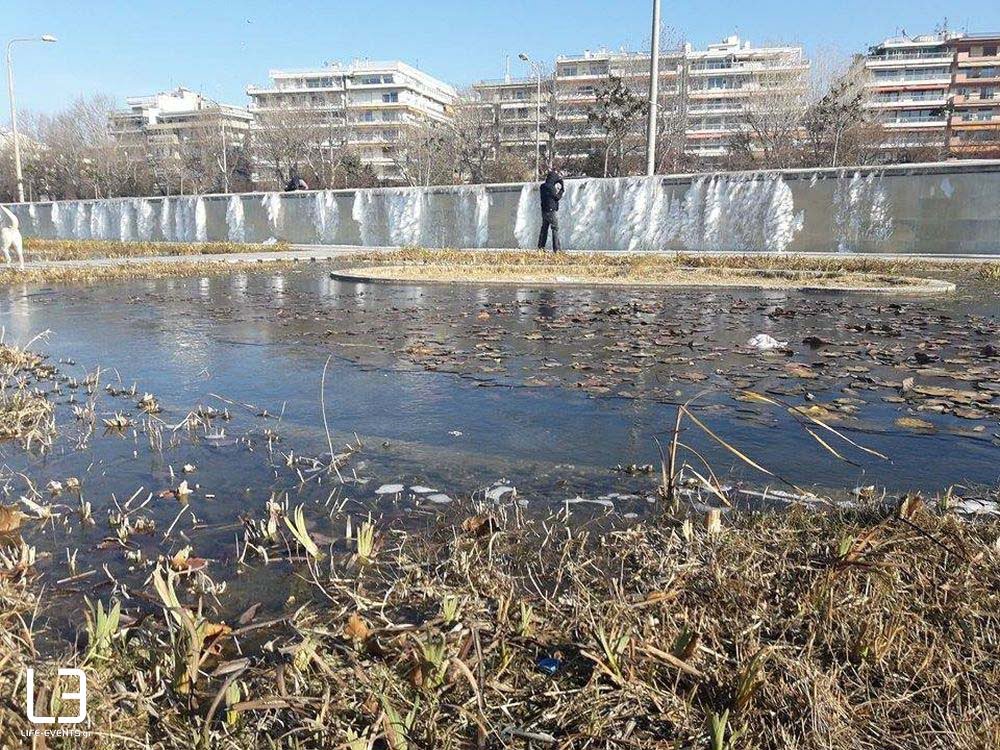 Θεσσαλονίκη παγετός χιόνια 