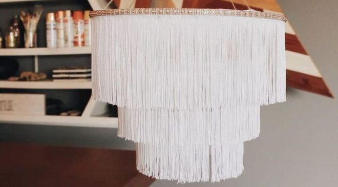 DIY Boho Πολυέλαιο!!!