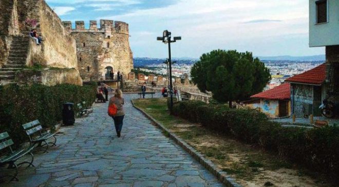 Ανω Πόλη κάστρα Θεσσαλονίκη