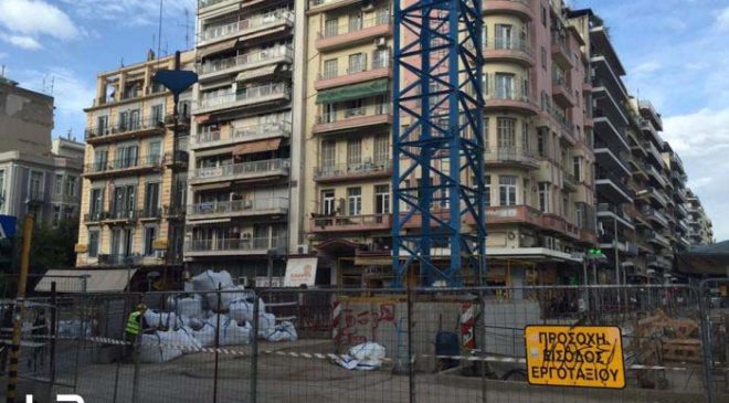 Κυκλοφοριακές ρυθμίσεις στην Εγνατία λόγω εργασιών του Μετρό