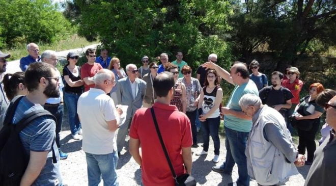 Ιστορικός περίπατος κατά μήκος της οδού Λαγκαδά