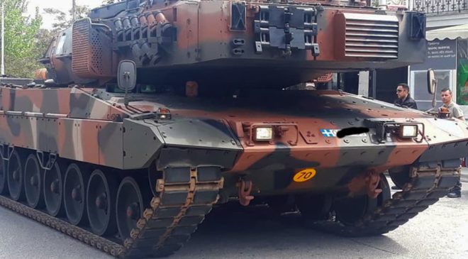 Τανκ συγκρούστηκε με αγροτικό όχημα κοντά σε στρατόπεδο στον Εβρο