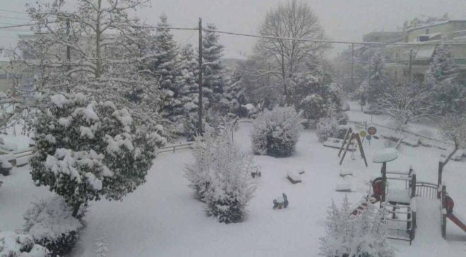 Γερμανία: Πολλά προβλήματα από την έντονη χιονόπτωση