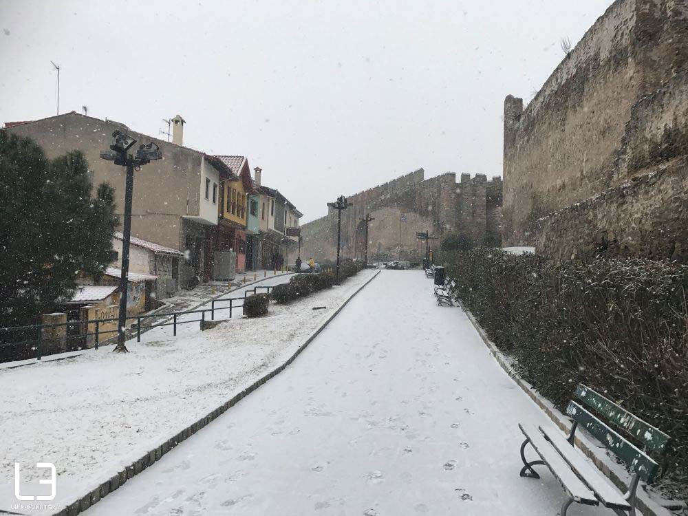 χιόνι Θεσσαλονίκη χιόνια καιρός